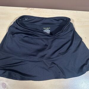 tek gear Black Athletic Skirt with Inner Shorts